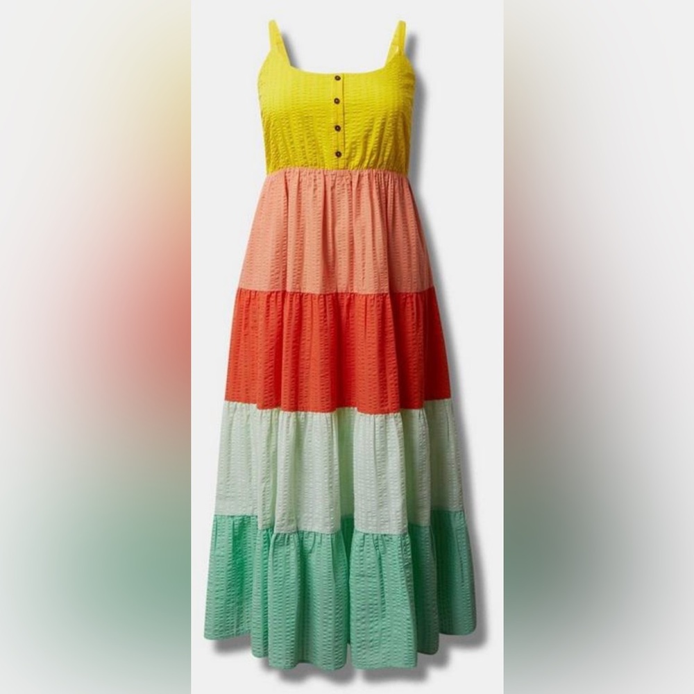 Torrid 3X Colourful Sundress - Worn once!